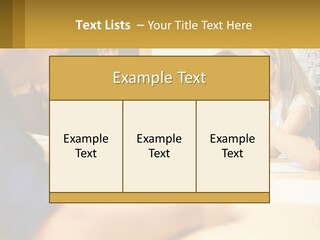 A Group Of People Sitting Around A Conference Table PowerPoint Template