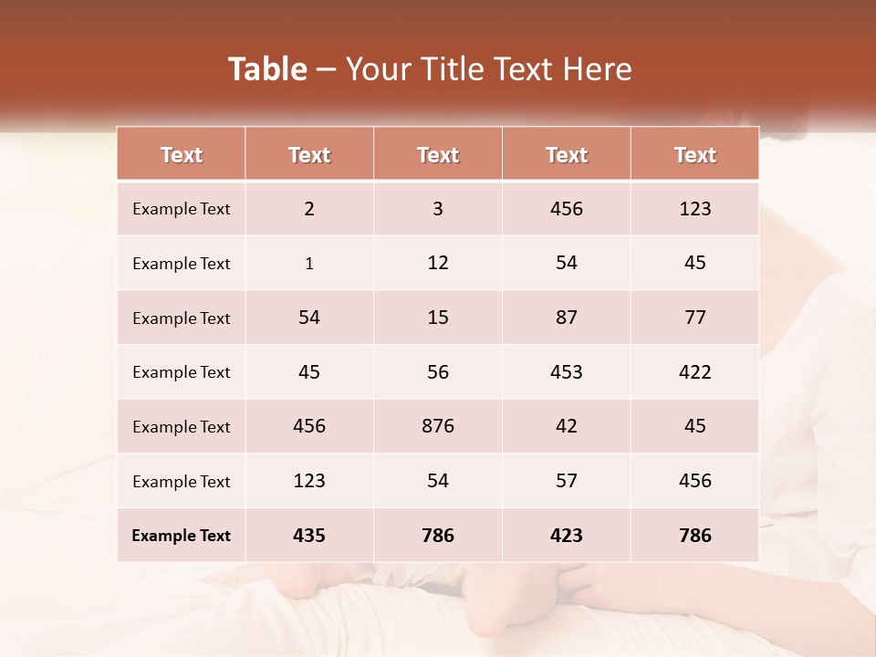 A Woman Holding A Baby While Looking At A Tablet PowerPoint Template
