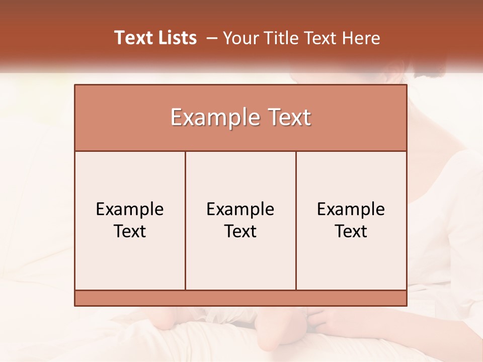 A Woman Holding A Baby While Looking At A Tablet PowerPoint Template
