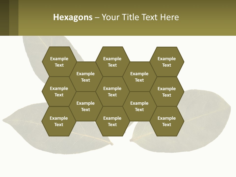 A Green Leaf Powerpoint Presentation Is Shown PowerPoint Template