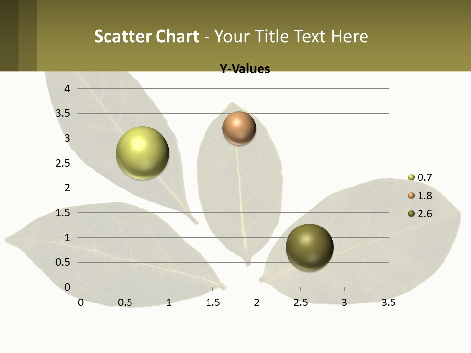 A Green Leaf Powerpoint Presentation Is Shown PowerPoint Template