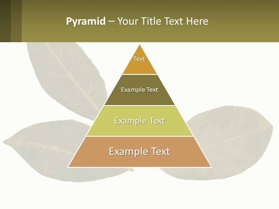 A Green Leaf Powerpoint Presentation Is Shown PowerPoint Template