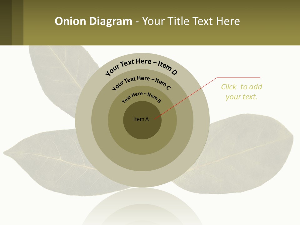 A Green Leaf Powerpoint Presentation Is Shown PowerPoint Template