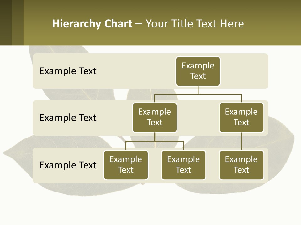 A Green Leaf Powerpoint Presentation Is Shown PowerPoint Template