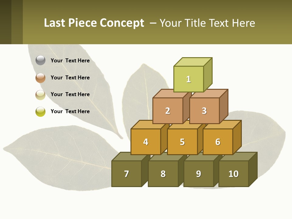 A Green Leaf Powerpoint Presentation Is Shown PowerPoint Template