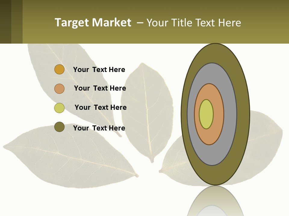 A Green Leaf Powerpoint Presentation Is Shown PowerPoint Template