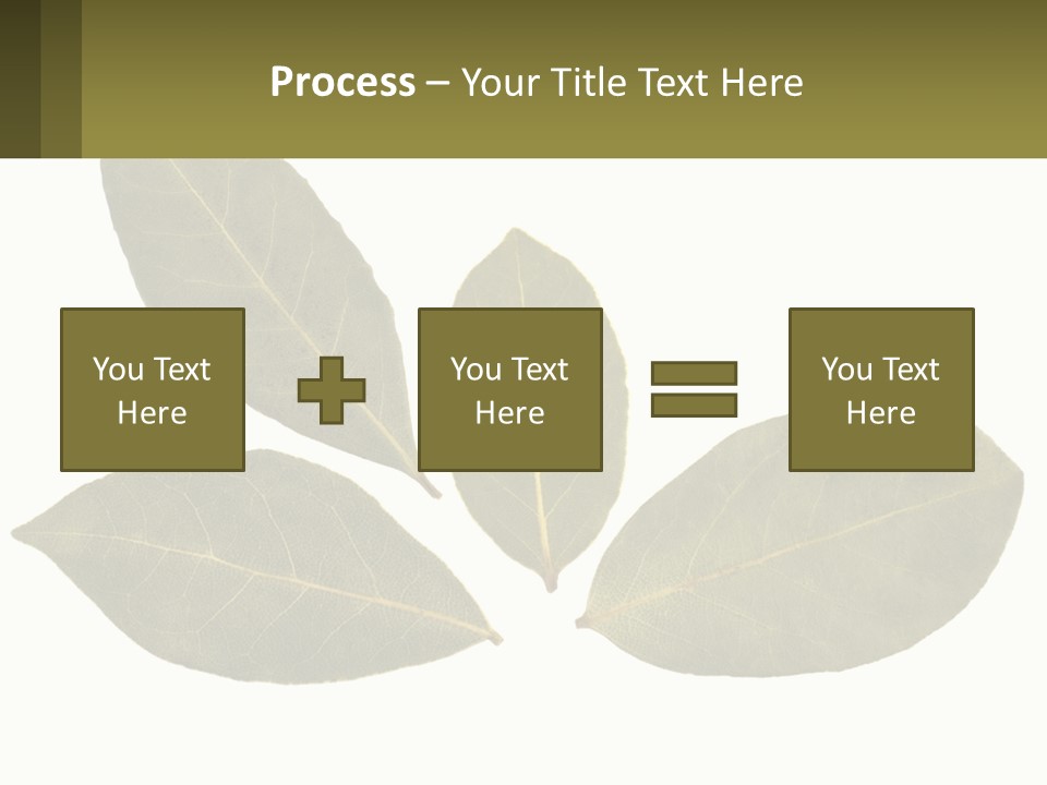 A Green Leaf Powerpoint Presentation Is Shown PowerPoint Template
