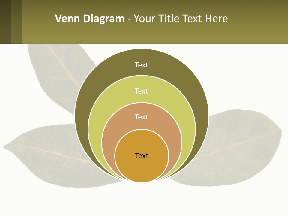 A Green Leaf Powerpoint Presentation Is Shown PowerPoint Template