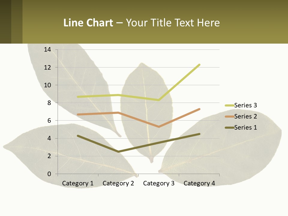 A Green Leaf Powerpoint Presentation Is Shown PowerPoint Template