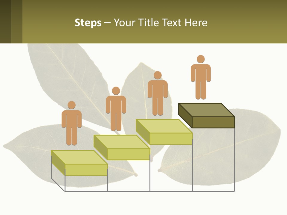 A Green Leaf Powerpoint Presentation Is Shown PowerPoint Template