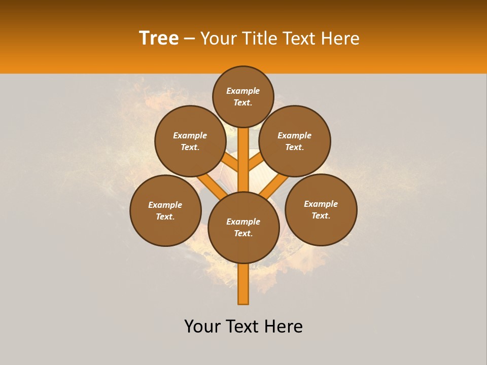 A Soccer Ball On Fire With A Black Background PowerPoint Template