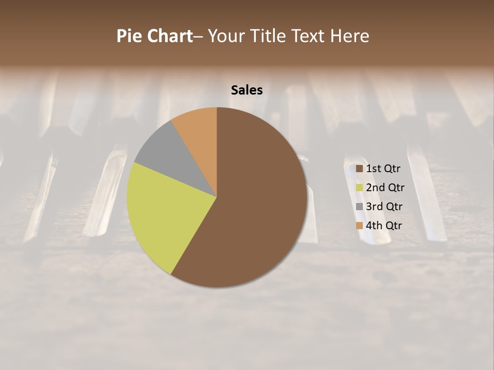 A Bunch Of Tools Sitting On Top Of A Wooden Table PowerPoint Template