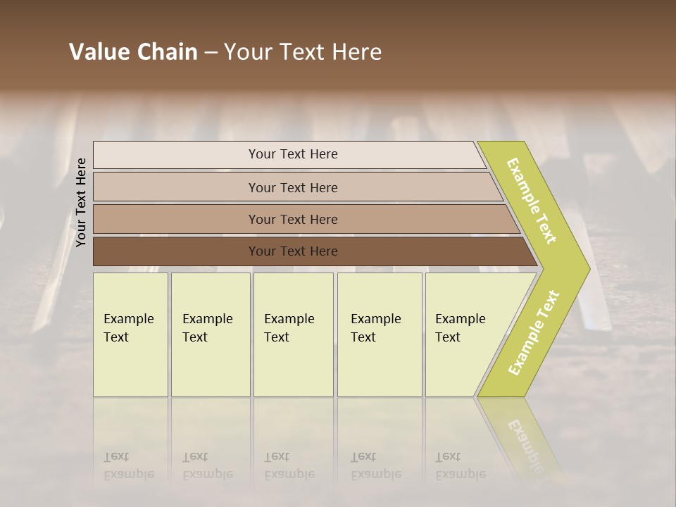 A Bunch Of Tools Sitting On Top Of A Wooden Table PowerPoint Template