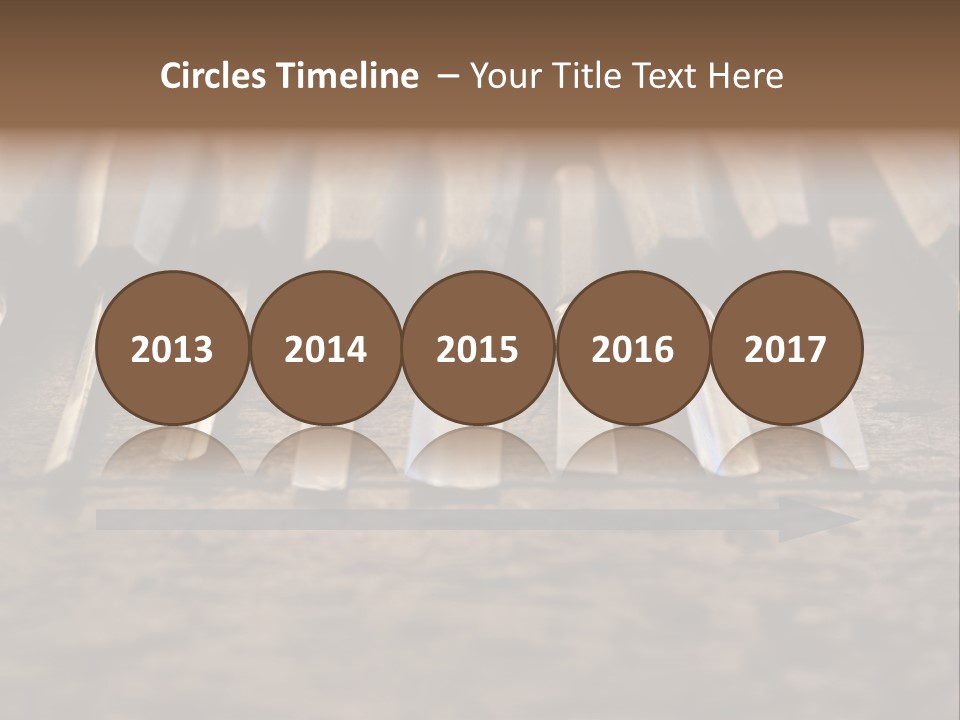 A Bunch Of Tools Sitting On Top Of A Wooden Table PowerPoint Template