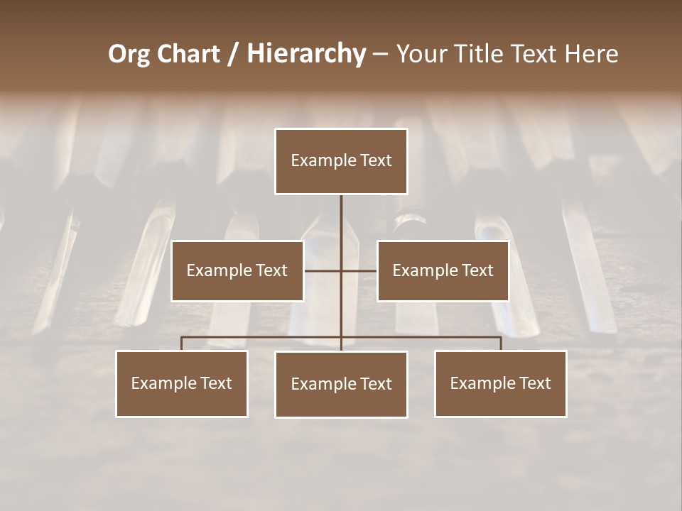 A Bunch Of Tools Sitting On Top Of A Wooden Table PowerPoint Template