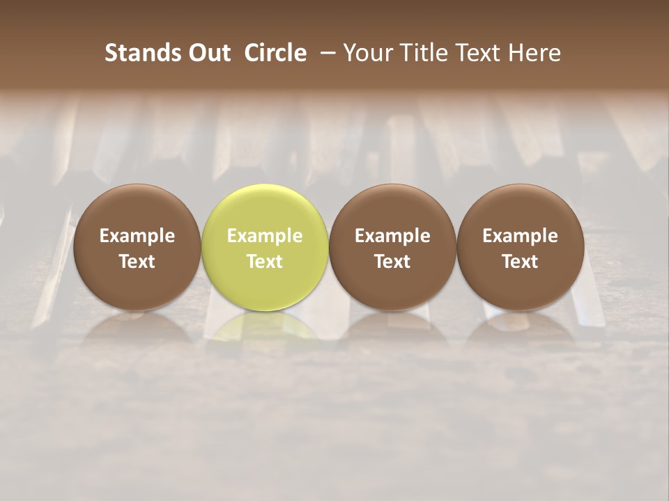 A Bunch Of Tools Sitting On Top Of A Wooden Table PowerPoint Template