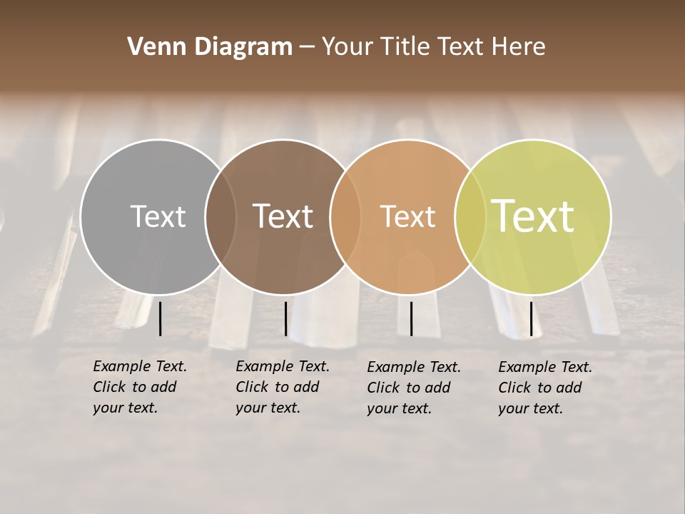 A Bunch Of Tools Sitting On Top Of A Wooden Table PowerPoint Template