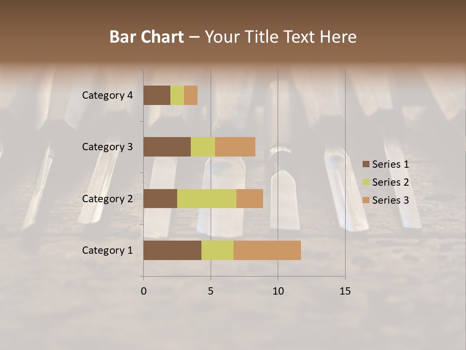 A Bunch Of Tools Sitting On Top Of A Wooden Table PowerPoint Template
