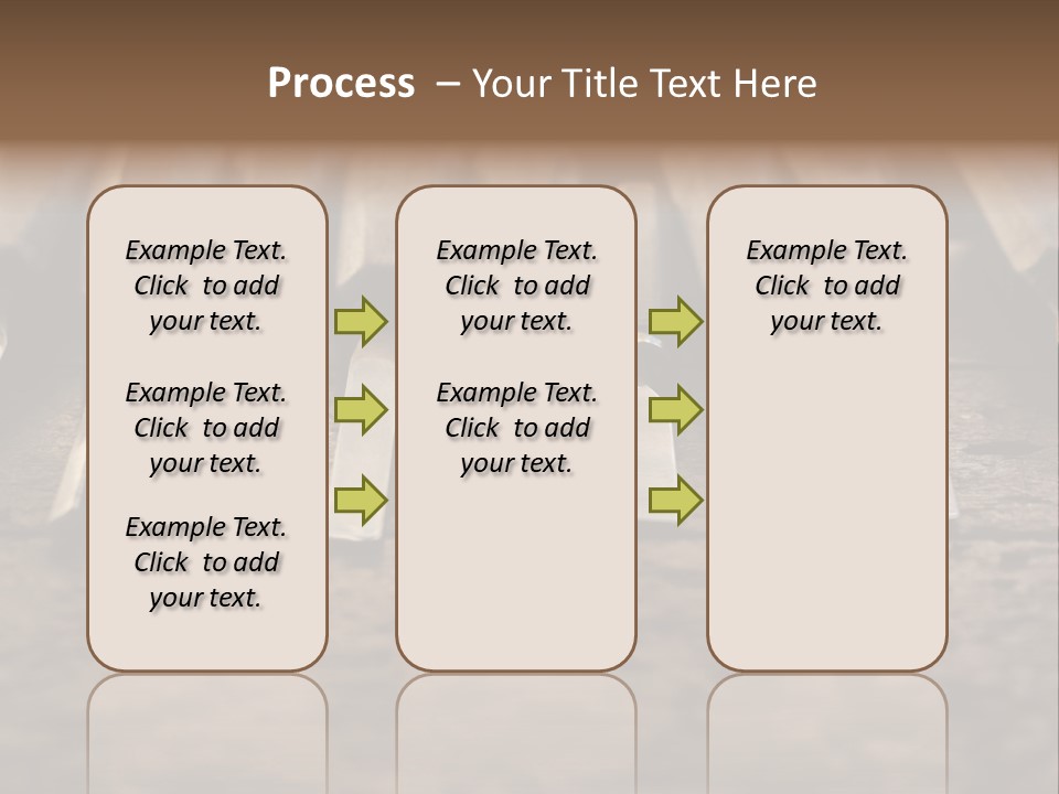 A Bunch Of Tools Sitting On Top Of A Wooden Table PowerPoint Template
