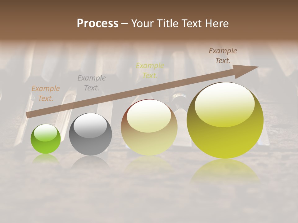 A Bunch Of Tools Sitting On Top Of A Wooden Table PowerPoint Template