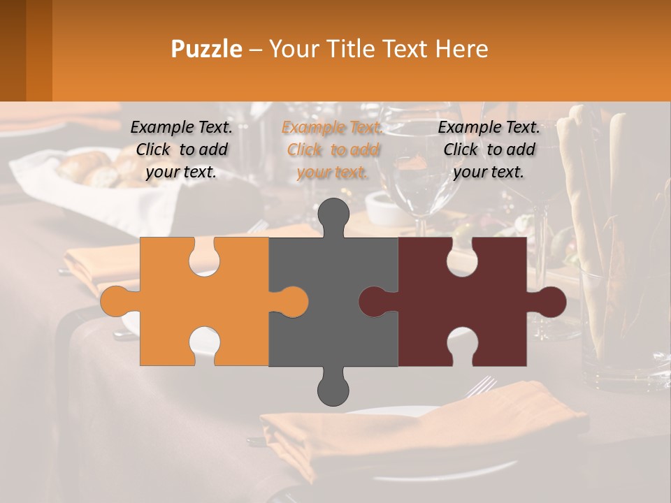 A Table With A Plate Of Food And Glasses Of Wine PowerPoint Template