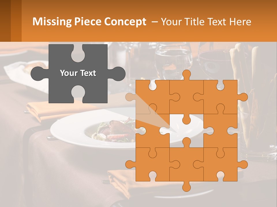 A Table With A Plate Of Food And Glasses Of Wine PowerPoint Template