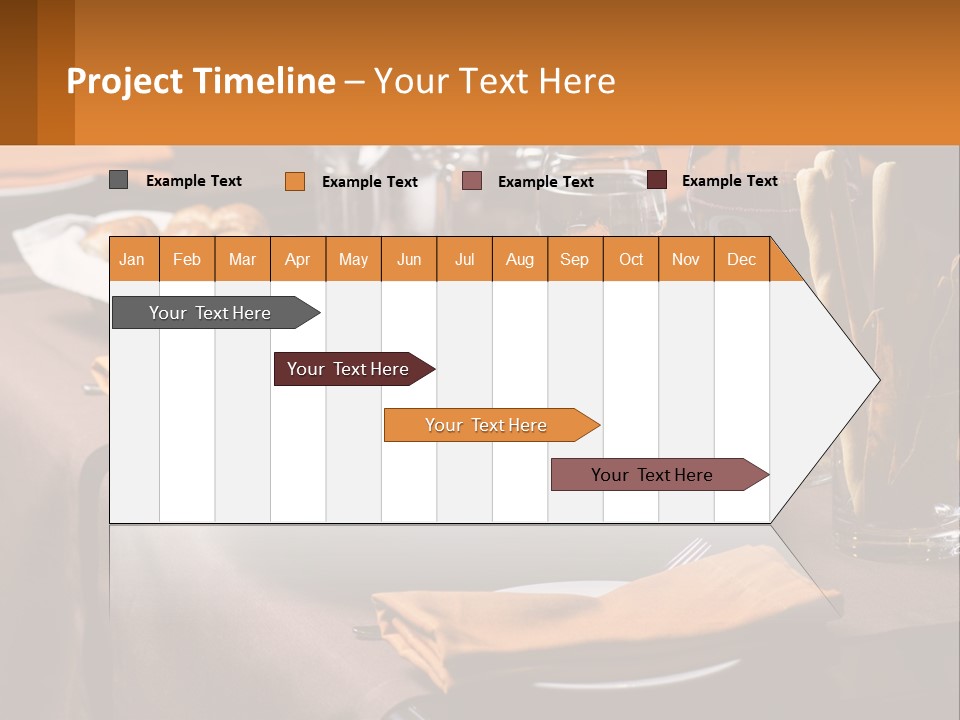 A Table With A Plate Of Food And Glasses Of Wine PowerPoint Template