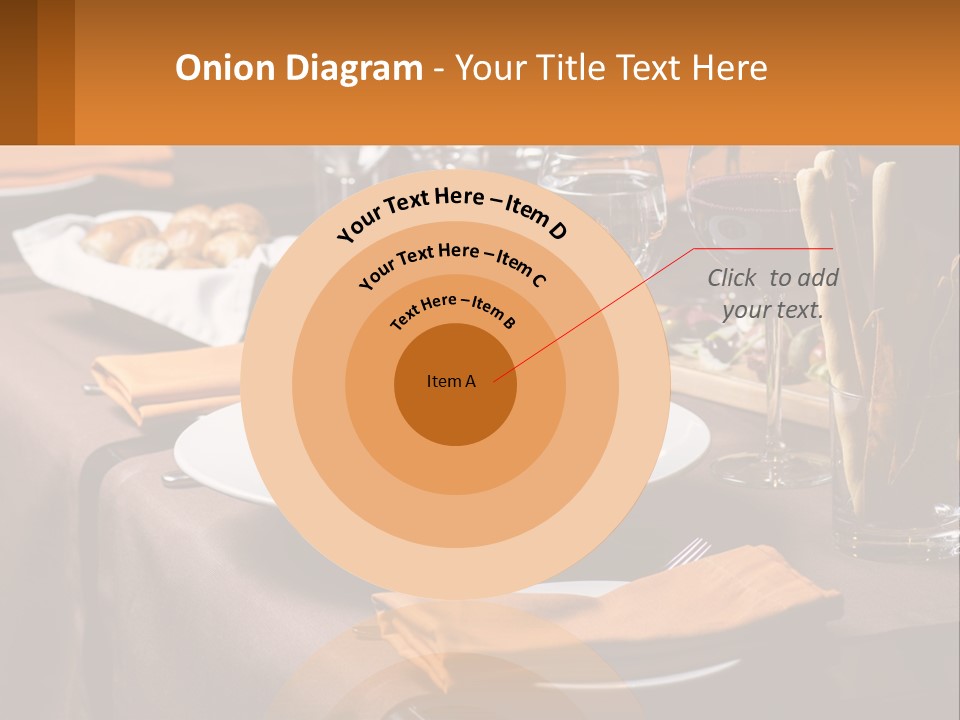 A Table With A Plate Of Food And Glasses Of Wine PowerPoint Template