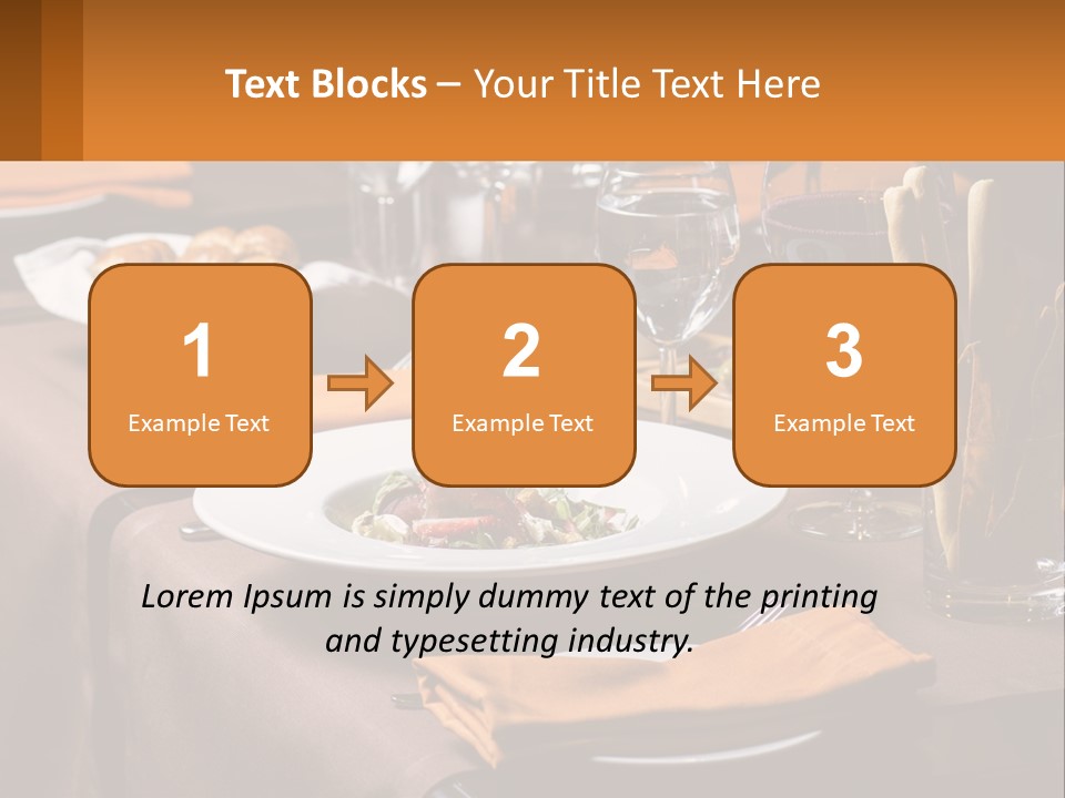 A Table With A Plate Of Food And Glasses Of Wine PowerPoint Template