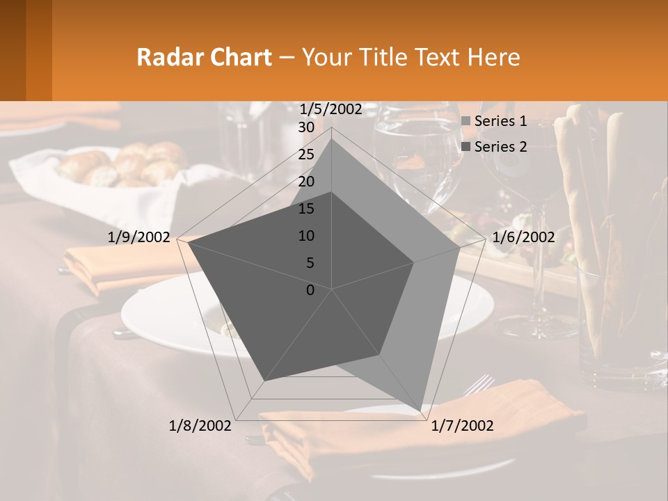 A Table With A Plate Of Food And Glasses Of Wine PowerPoint Template