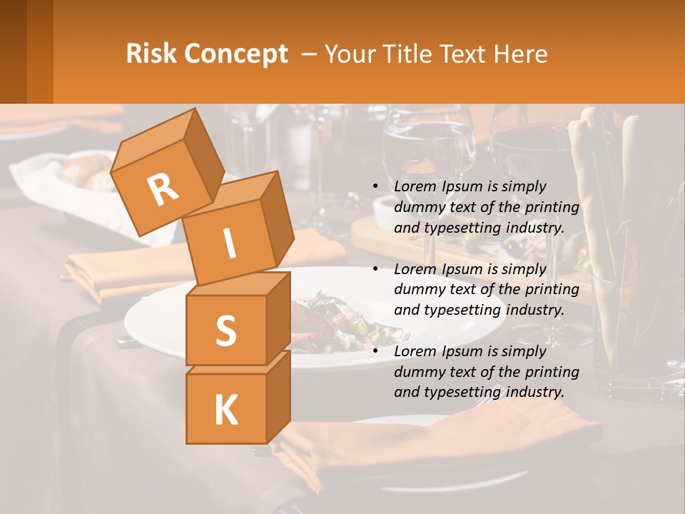 A Table With A Plate Of Food And Glasses Of Wine PowerPoint Template