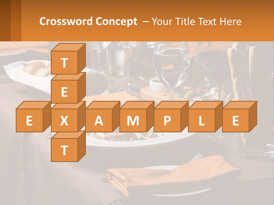 A Table With A Plate Of Food And Glasses Of Wine PowerPoint Template