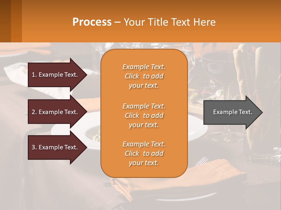 A Table With A Plate Of Food And Glasses Of Wine PowerPoint Template