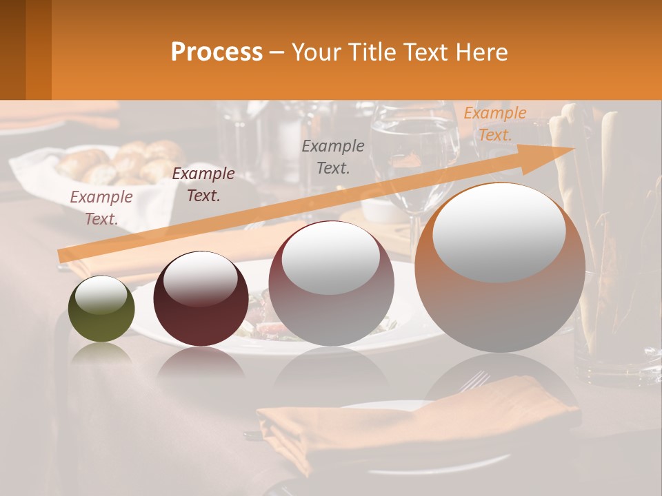 A Table With A Plate Of Food And Glasses Of Wine PowerPoint Template