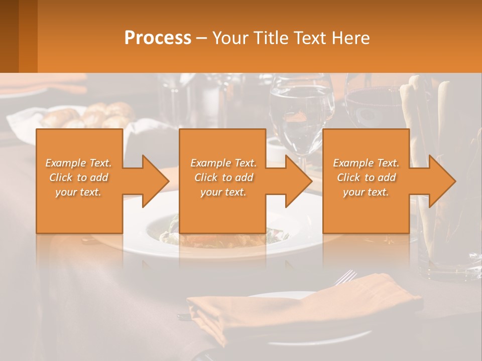 A Table With A Plate Of Food And Glasses Of Wine PowerPoint Template