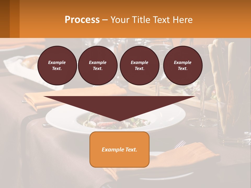 A Table With A Plate Of Food And Glasses Of Wine PowerPoint Template
