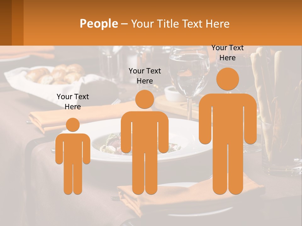 A Table With A Plate Of Food And Glasses Of Wine PowerPoint Template