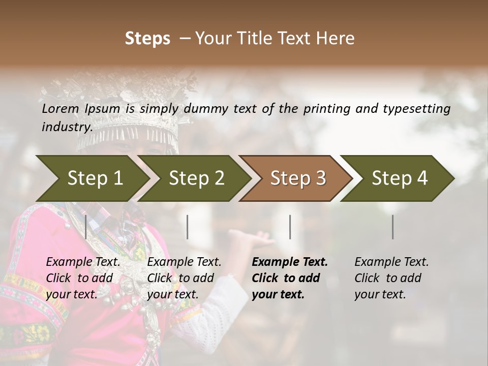 A Young Girl In A Pink Dress And A Crown PowerPoint Template