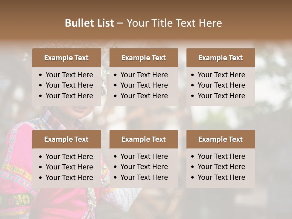 A Young Girl In A Pink Dress And A Crown PowerPoint Template