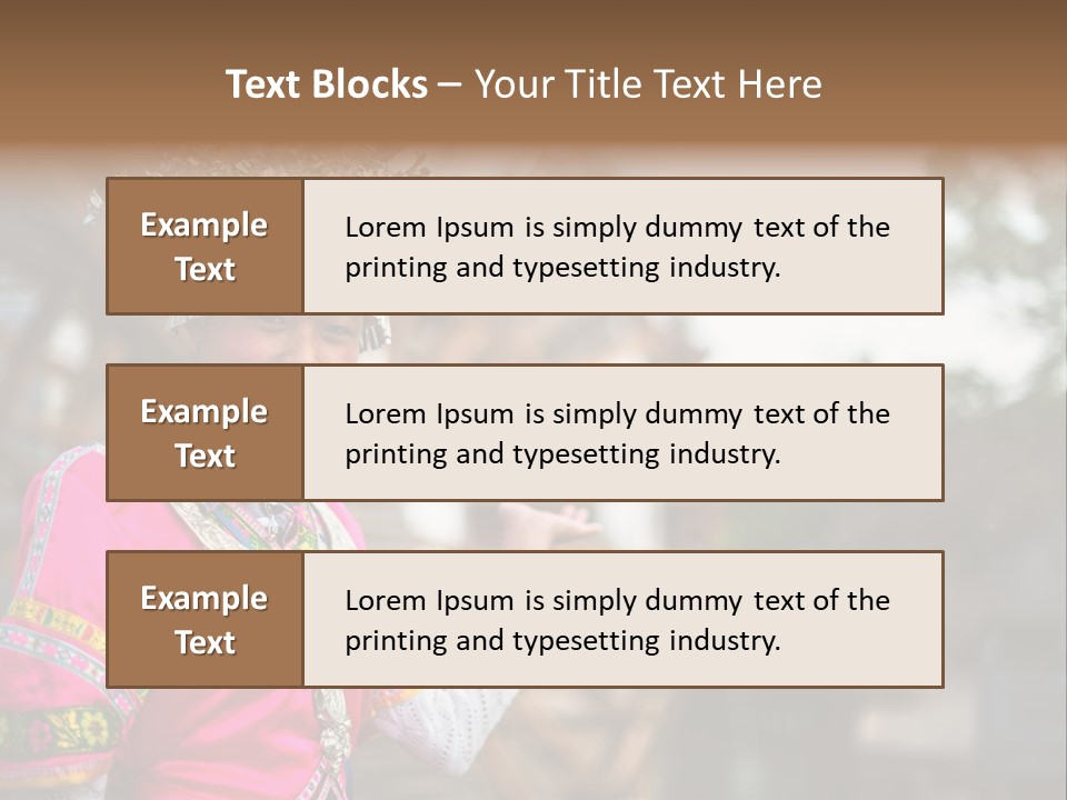 A Young Girl In A Pink Dress And A Crown PowerPoint Template