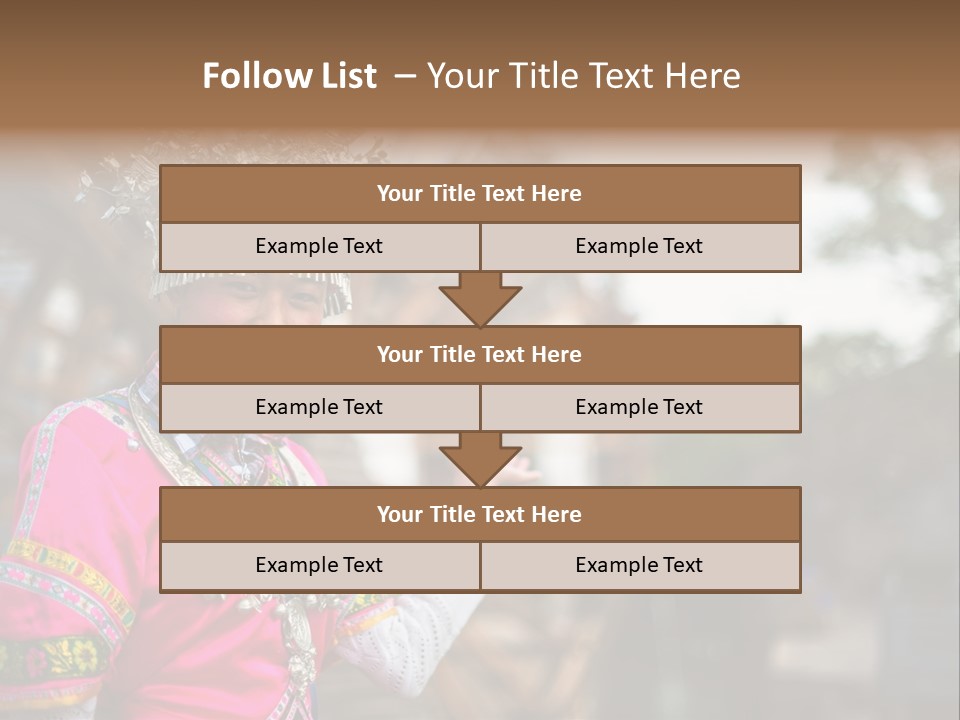 A Young Girl In A Pink Dress And A Crown PowerPoint Template