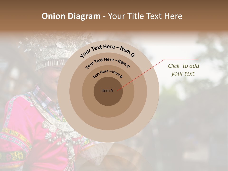 A Young Girl In A Pink Dress And A Crown PowerPoint Template