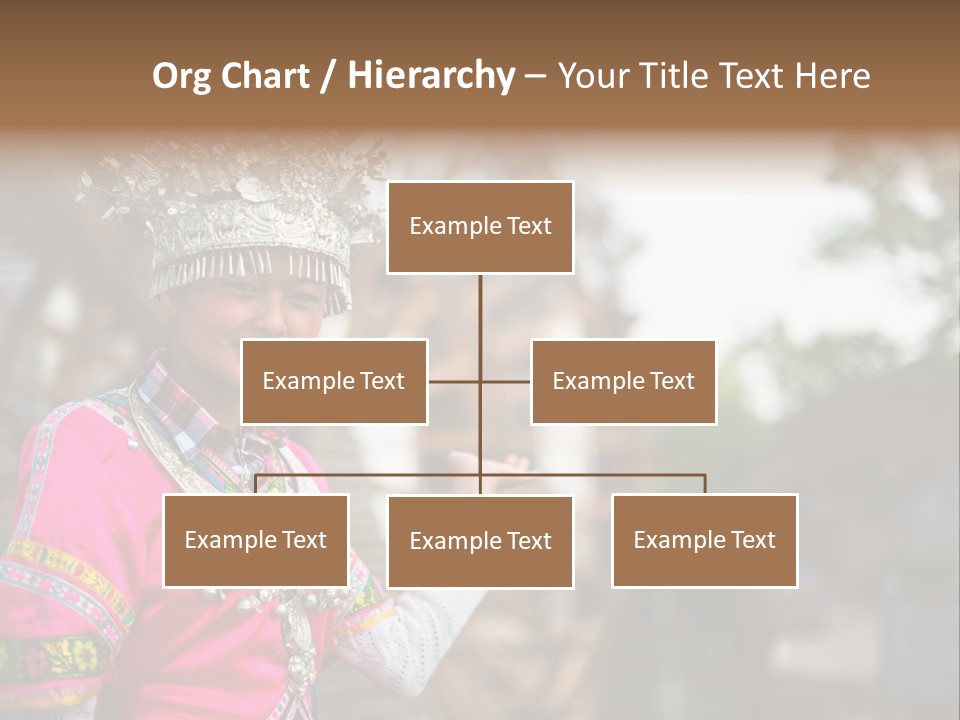 A Young Girl In A Pink Dress And A Crown PowerPoint Template