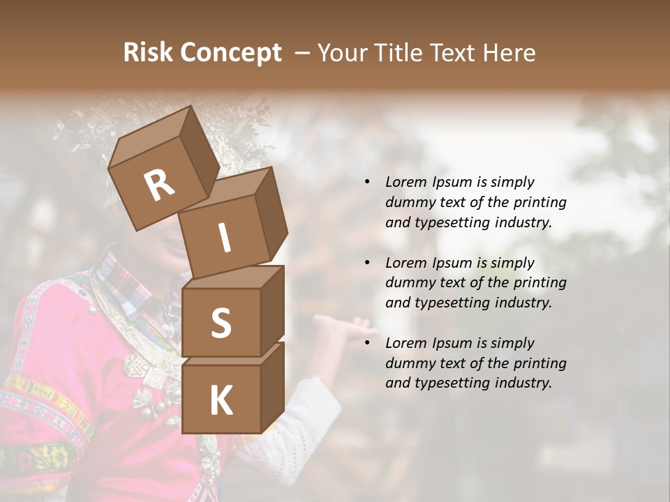 A Young Girl In A Pink Dress And A Crown PowerPoint Template