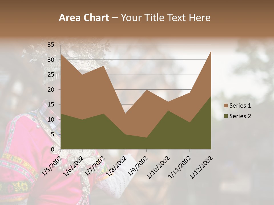 A Young Girl In A Pink Dress And A Crown PowerPoint Template