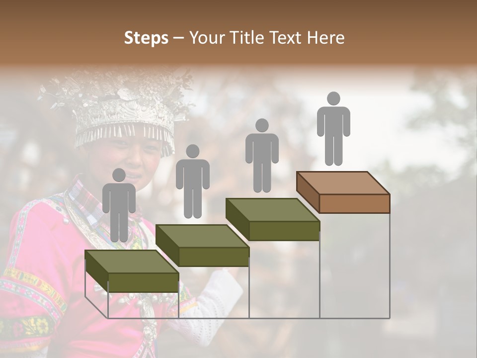 A Young Girl In A Pink Dress And A Crown PowerPoint Template