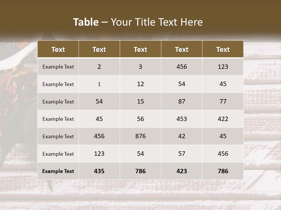 A Table Topped With Bowls Filled With Different Types Of Tea PowerPoint Template