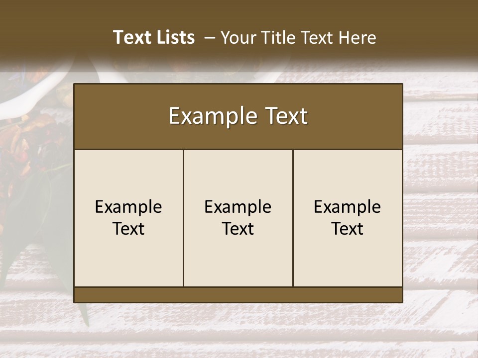 A Table Topped With Bowls Filled With Different Types Of Tea PowerPoint Template