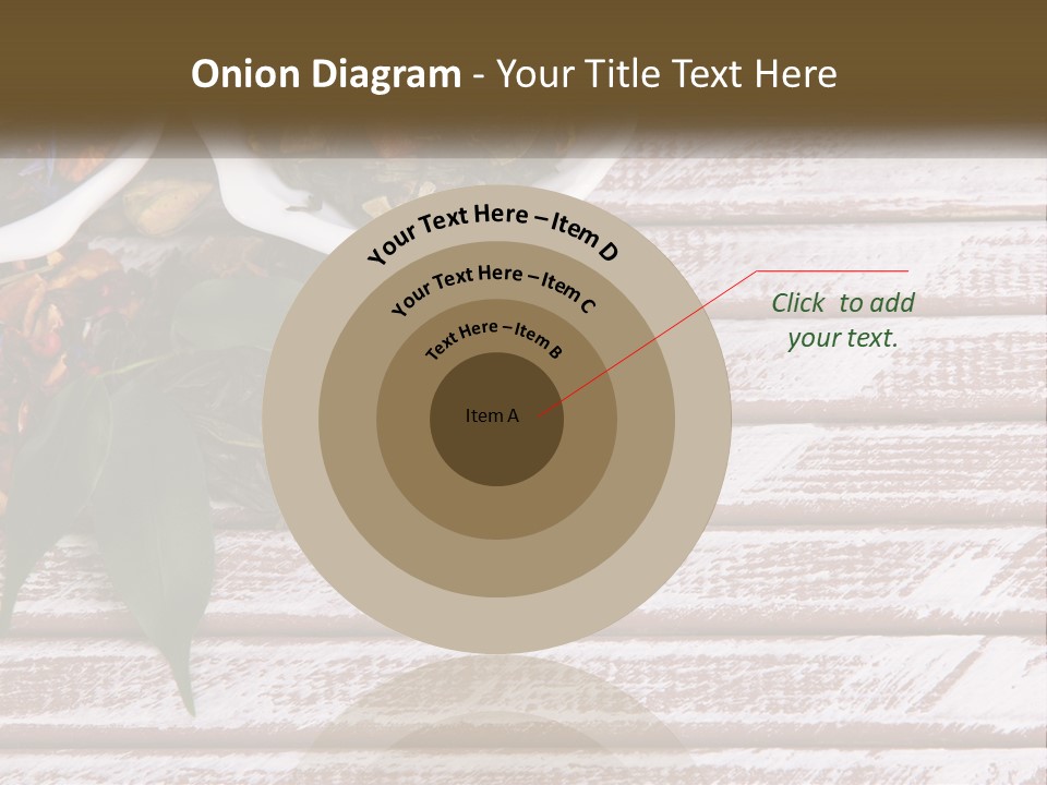 A Table Topped With Bowls Filled With Different Types Of Tea PowerPoint Template