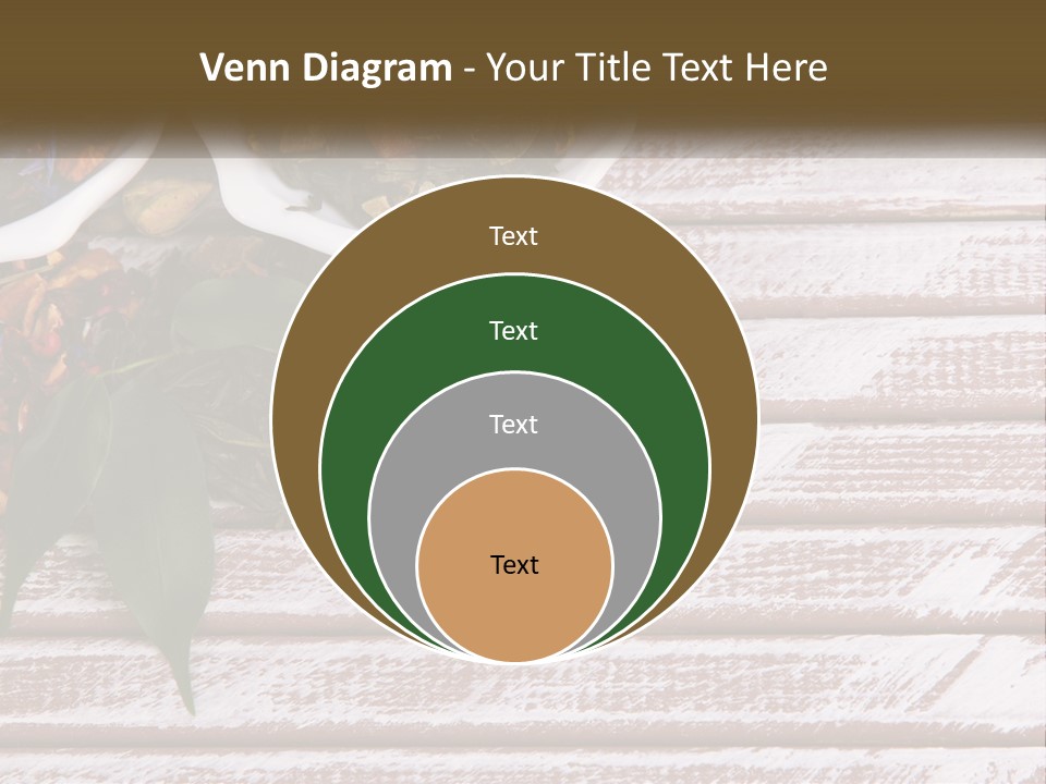 A Table Topped With Bowls Filled With Different Types Of Tea PowerPoint Template